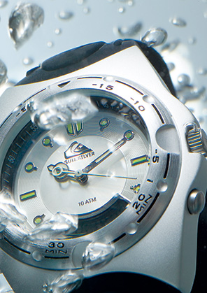 sport watch underwater